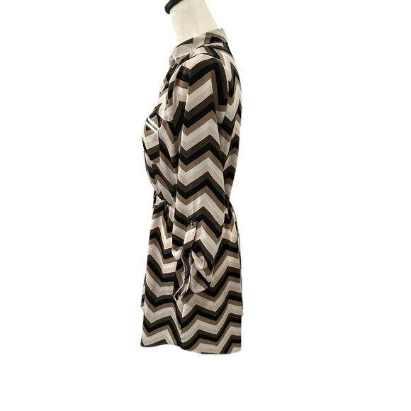 Stella Tweed Light weight Dress  Brown Pink White Medium - Picture 2 of 4